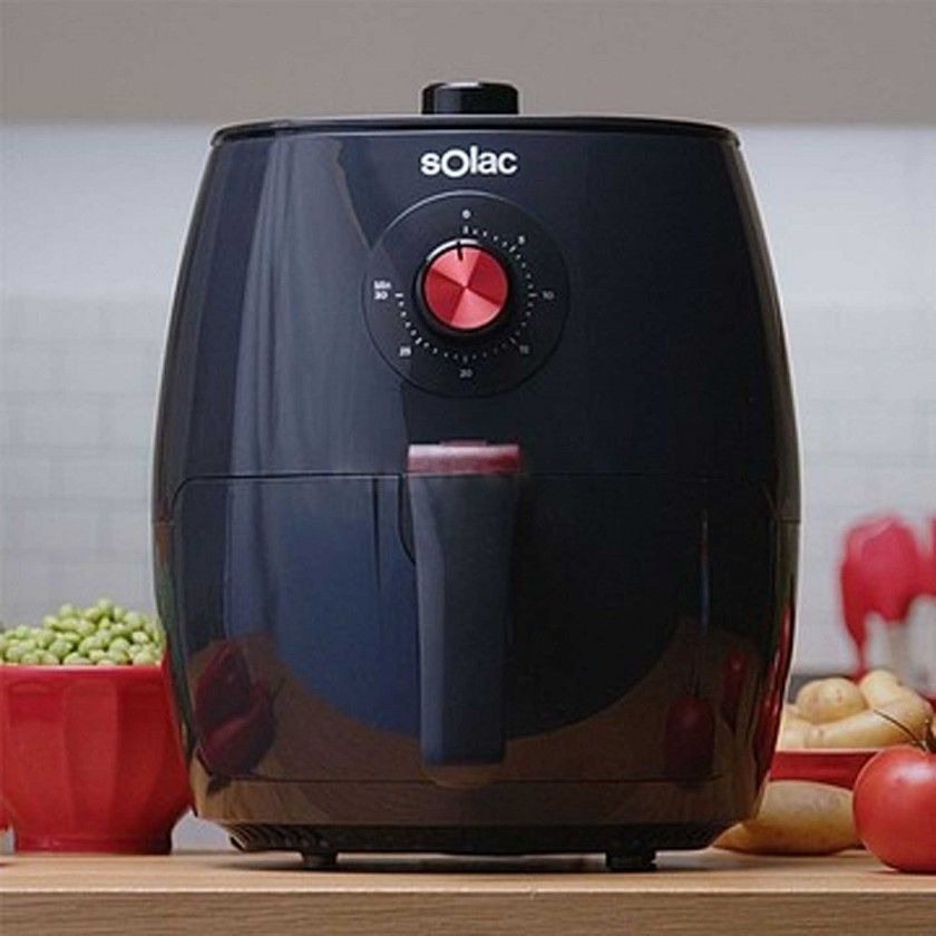 Fritadeira sem Óleo Solac 2.5l 1500W Fritadeira sem Óleo Solac 2.5l 1500W