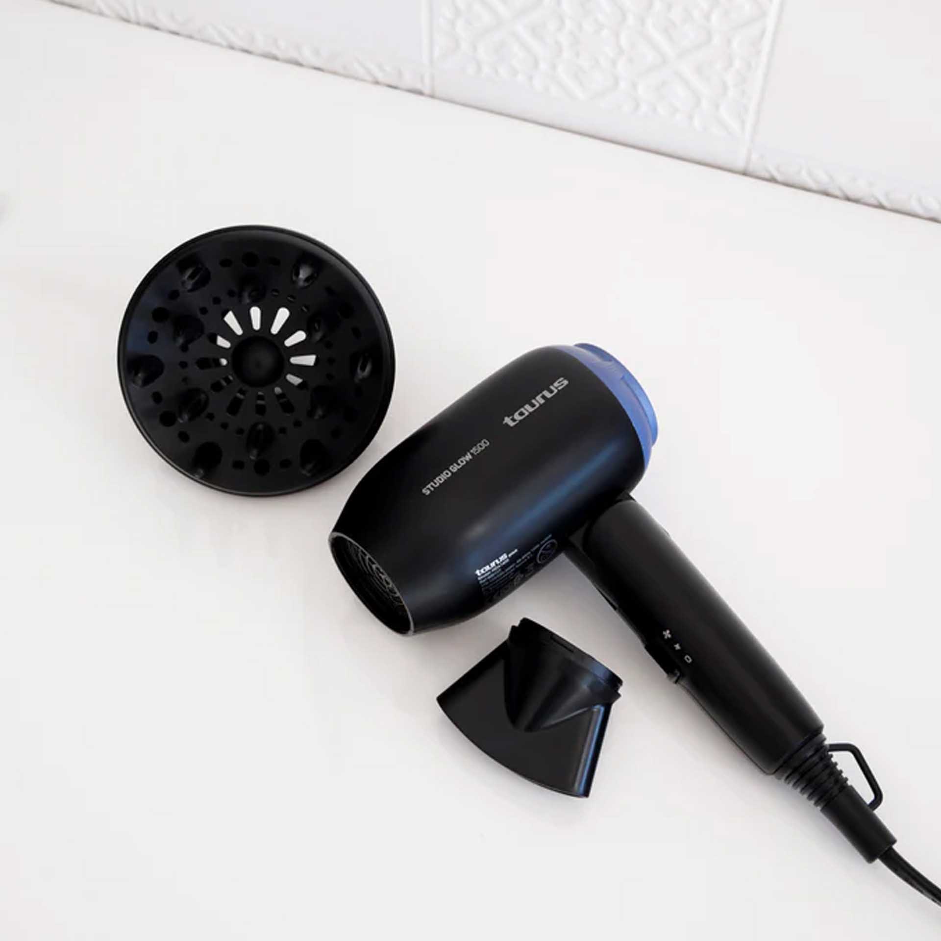 Secador Cabelo Taurus Glow Preto 1500W