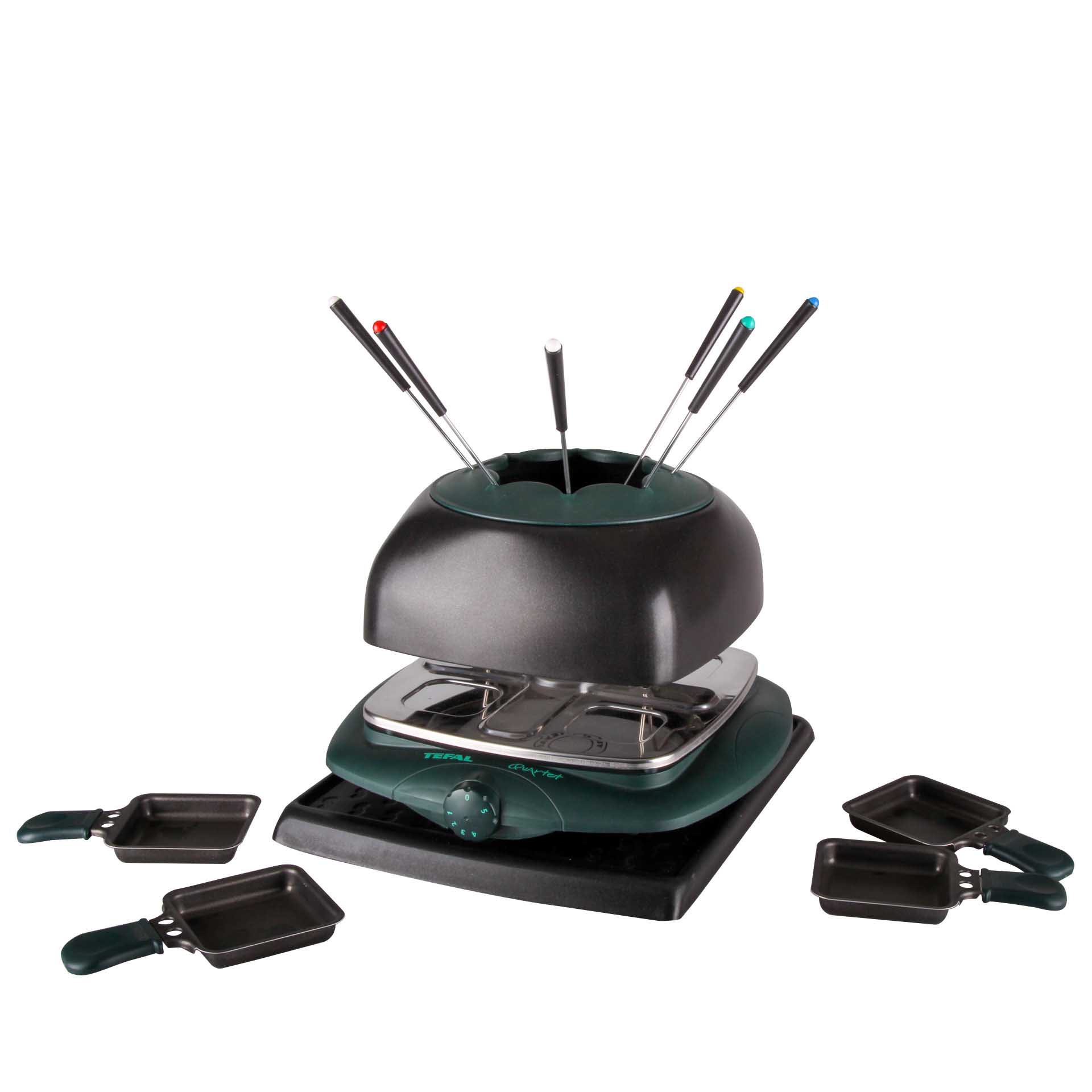 Máquina Multi Fondue / Raclette Quartet 31X31X24cm