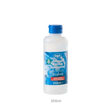 �lcool Et�lico Sanit�rio 96% Aga 250ml