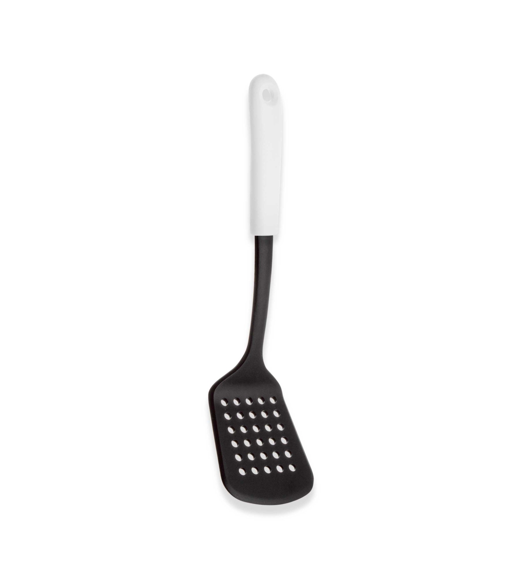 Espátula Nylon Living Preto / Branco 31cm