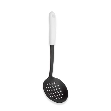 Escumadeira Nylon Living Preto / Branco 32.5cm - Image product