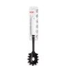 Colher Esparguete Nylon Living Preto / Branco 31cm Colher Esparguete Nylon Living Preto / Branco 31cm
