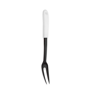 Garfo Nylon Living Preto / Branco 32cm