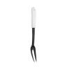 Garfo Nylon Living Preto / Branco 32cm