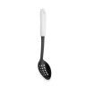 Colher Perfurada Nylon Living Preto / Branco 31cm Colher Perfurada Nylon Living Preto / Branco 31cm
