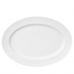 Travessa Porcelana Waves Oval 35X26X4cm
