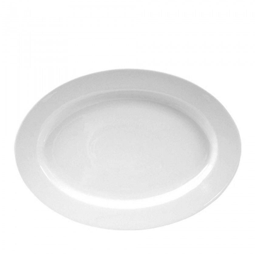 Travessa Porcelana Lisboa Oval 35X25X3cm Travessa Porcelana Lisboa Oval 35X25X3cm