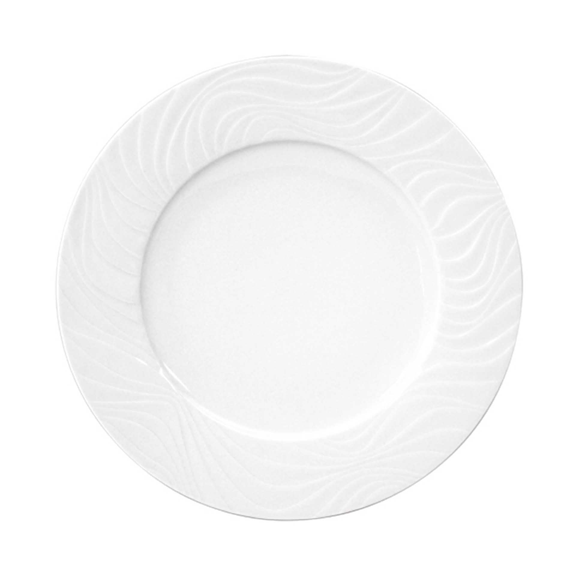 Prato Porcelana Waves Raso 28cm