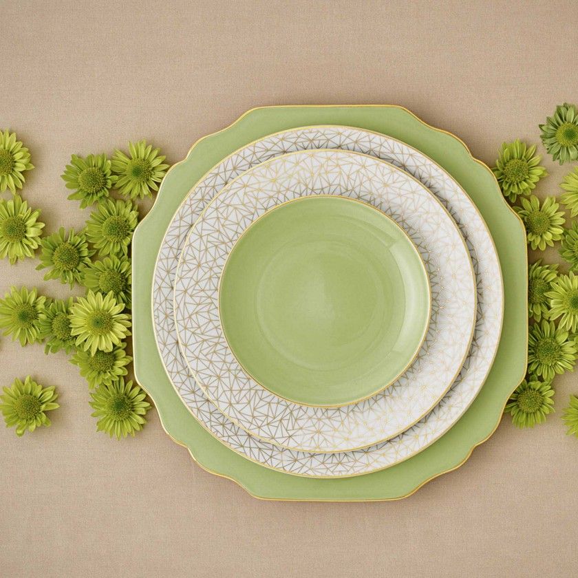 Prato Raso Matcha Peac 27cm Prato Raso Matcha Peac 27cm