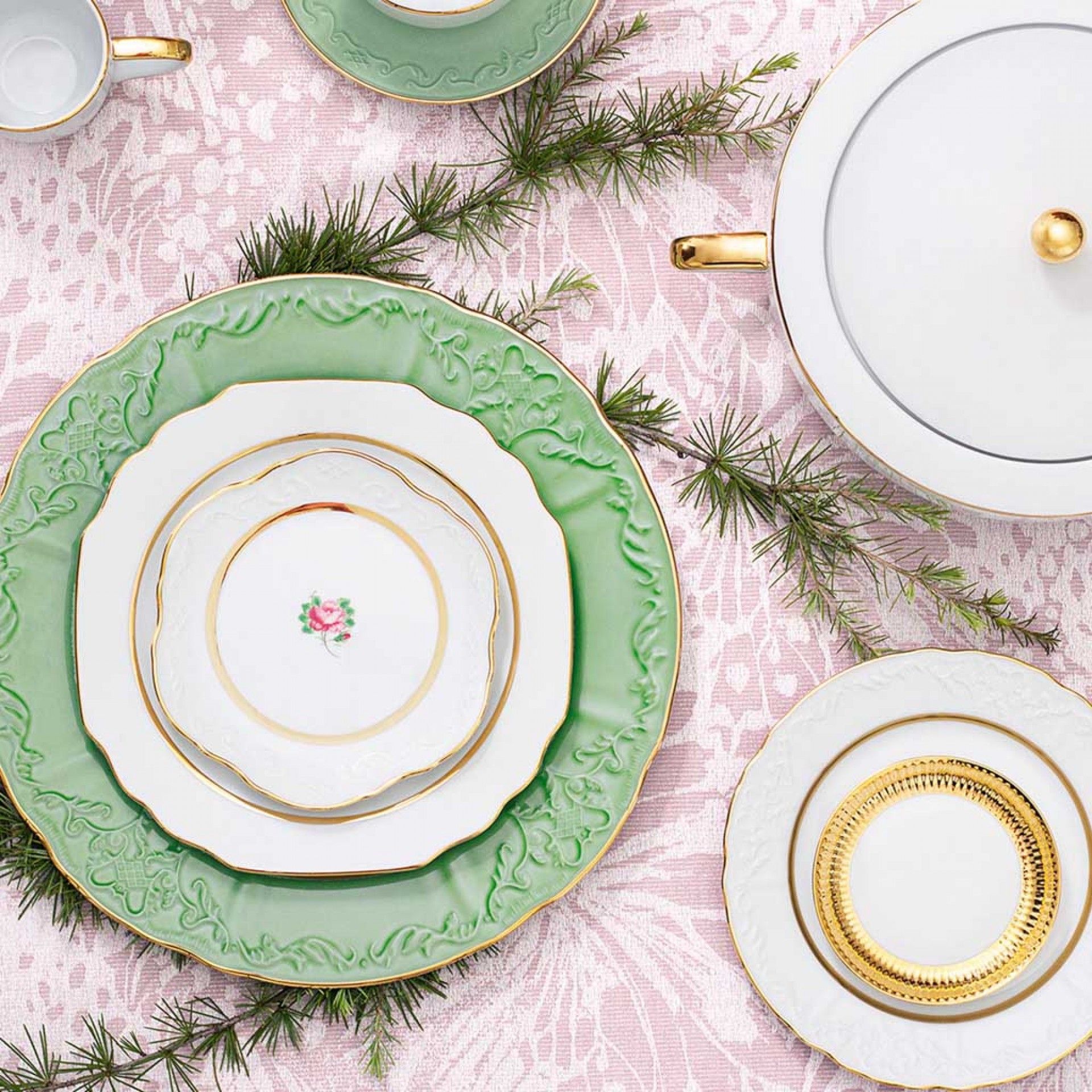 Cafeteira Premium Gold Ballet 144cl