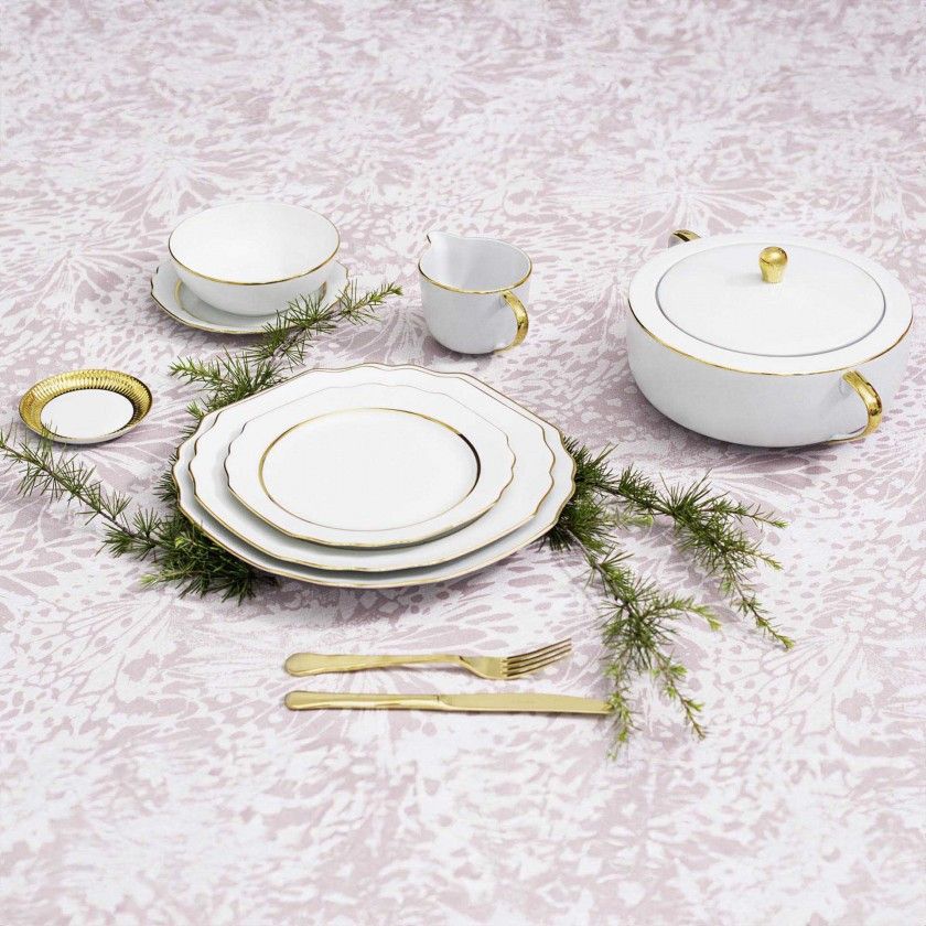 Prato Sopa Premium Gold Viena 23cm Prato Sopa Premium Gold Viena 23cm