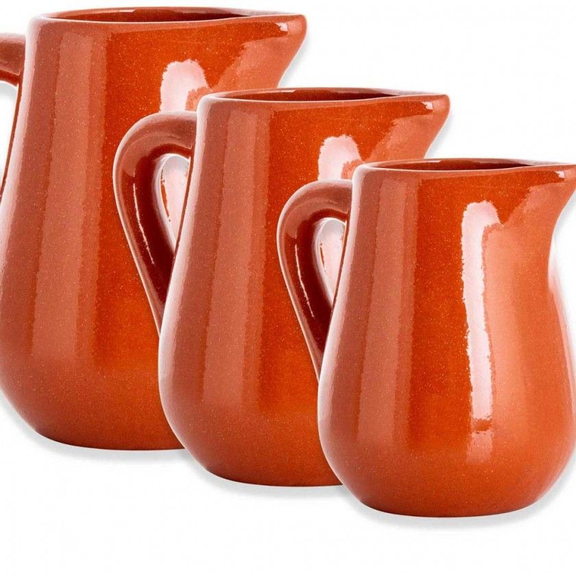 Caneca Direita Barro Liso N.2 1l 16.5cm