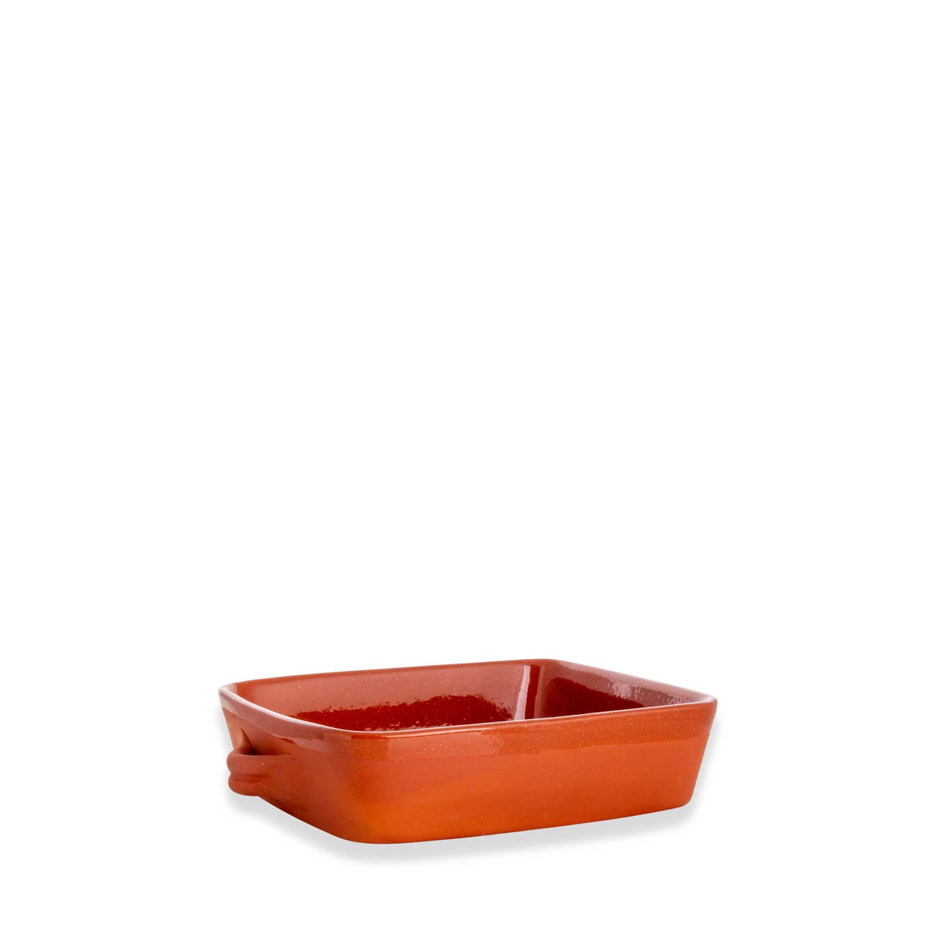 Assadeira Barro Liso Quadrada N.2 27.5X26.5X7cm