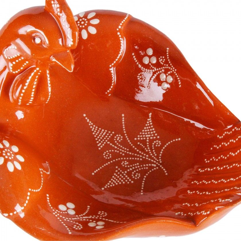 Galinha Fruteira Barro Regional 33X22cm