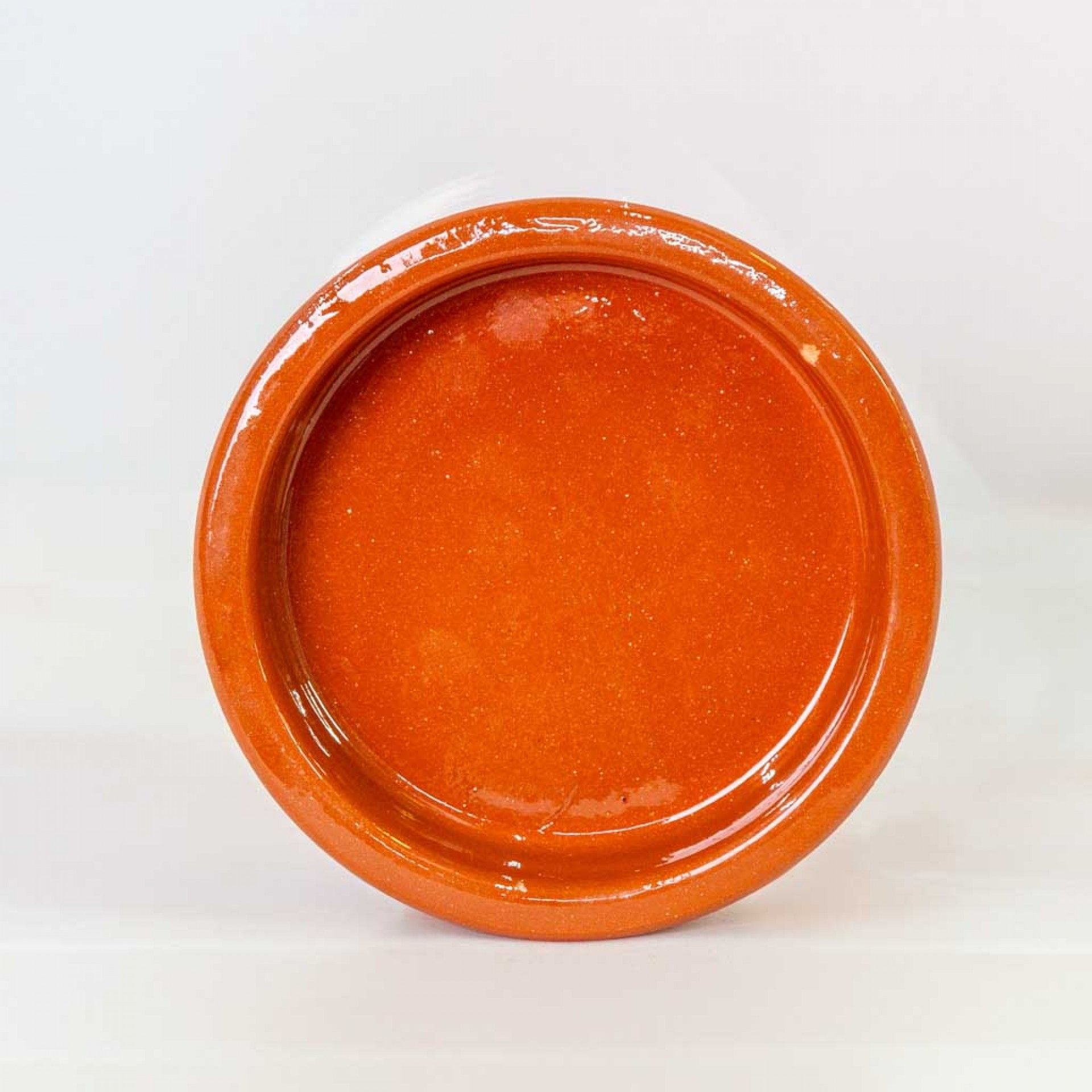 Taça Leite Creme Barro Liso 12.5X3.5cm