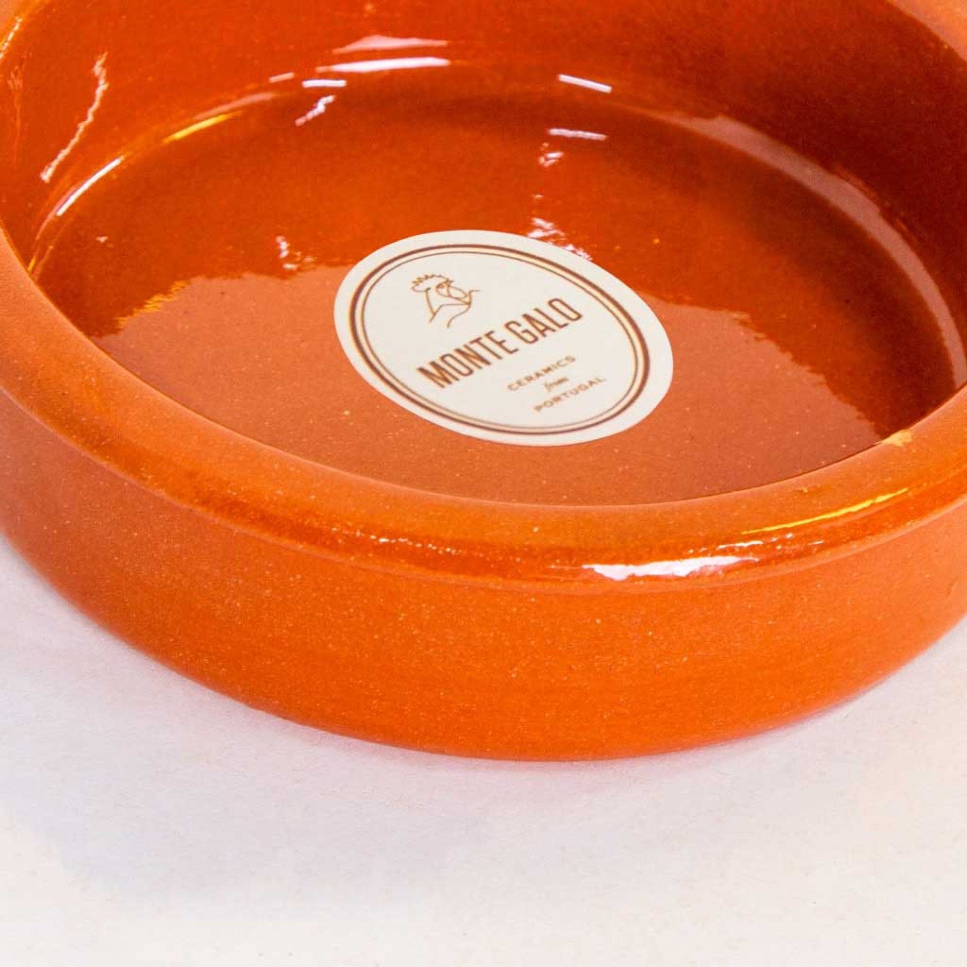 Taça Leite Creme Barro Liso 12.5X3.5cm