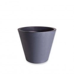 Vaso Plstico Margarida Redondo Preto N.30 31X27cm