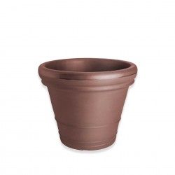 Vaso Plstico Duplo Bordo Redondo Bronze N.65 65X54cm