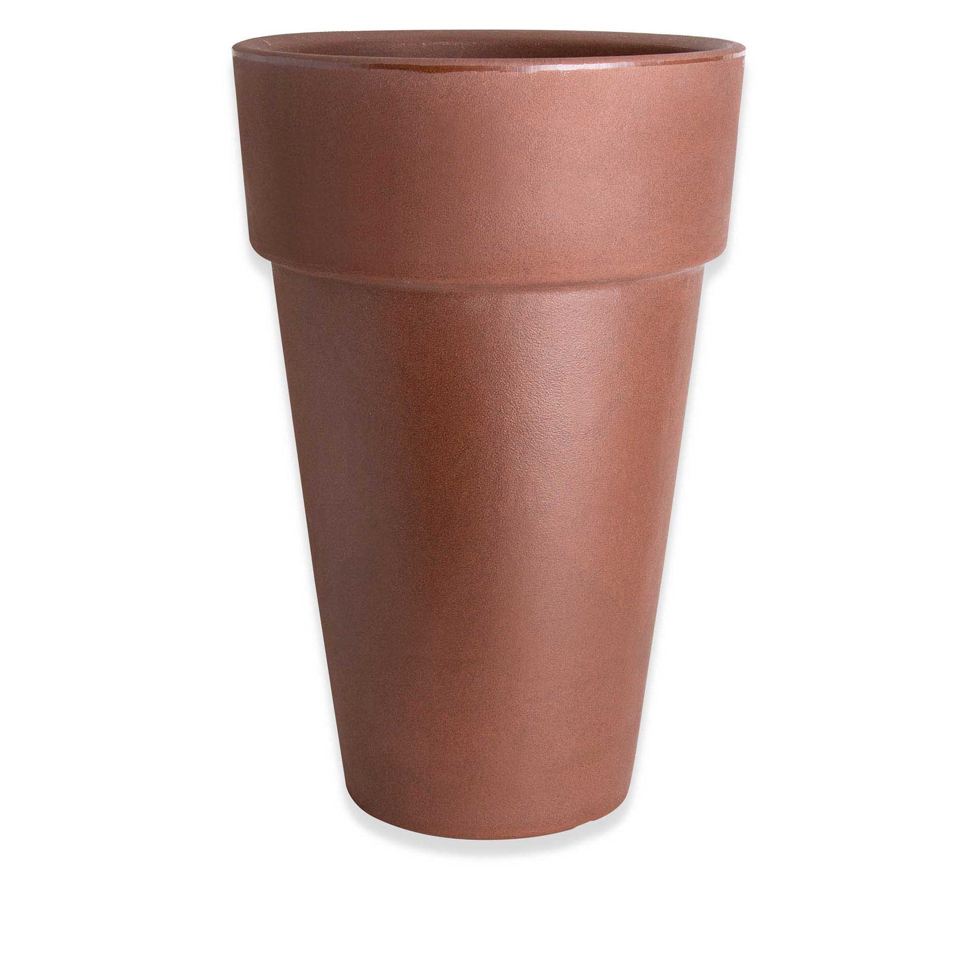 Vaso Plástico Gigante Redondo Bronze N.90 60X90cm