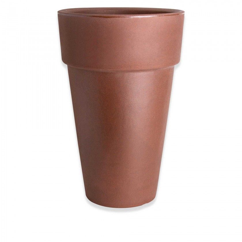 Vaso Plstico Gigante Redondo Bronze N.90 60X90cm
