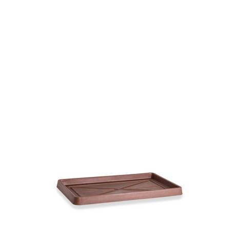 Prato Plástico Standard Retangular Bronze - Image product