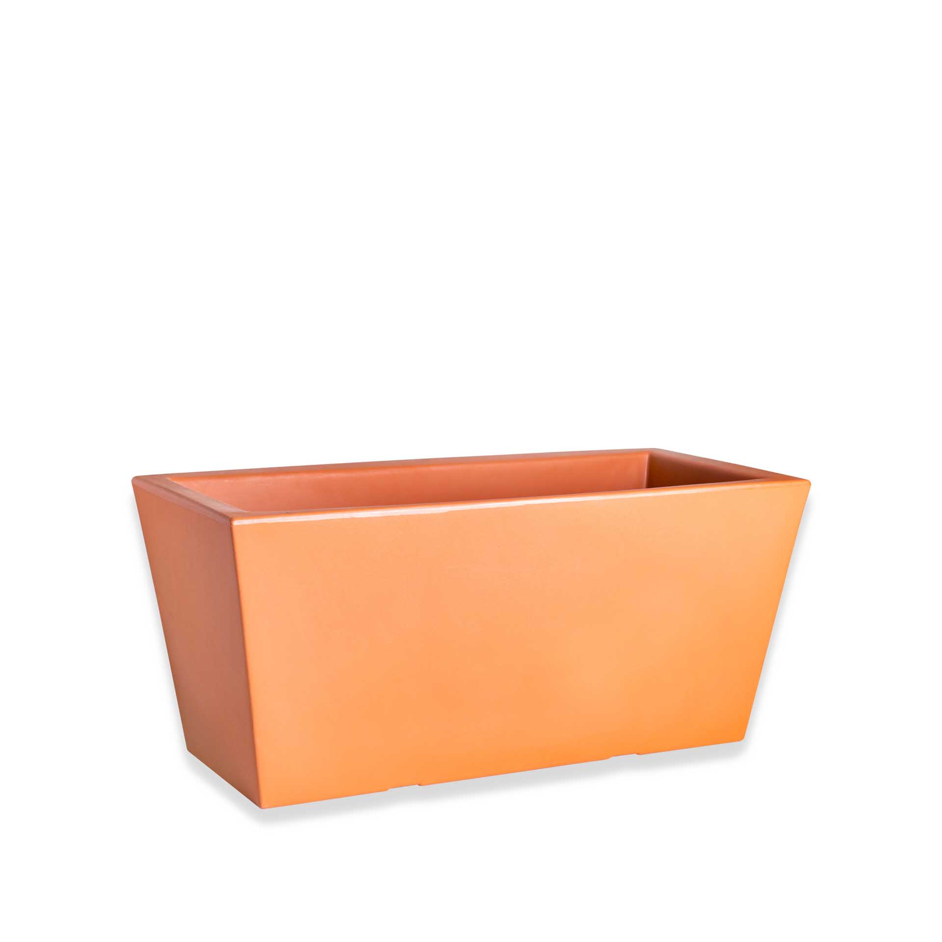 Floreira Plástica Camelia Terracota N.60 30X30X35cm