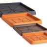 Prato Plstico Standard Quadrado Bronze N.28 28X28X3cm