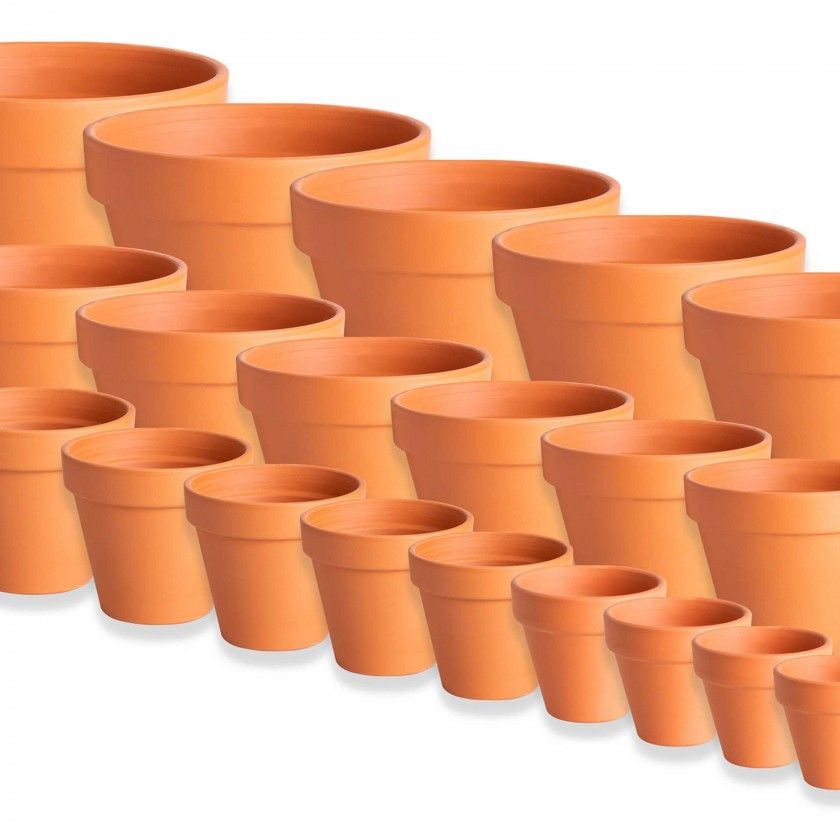 Vaso Barro Standard Redondo N.8 9.5X8.5cm Vaso Barro Standard Redondo N.8 9.5X8.5cm