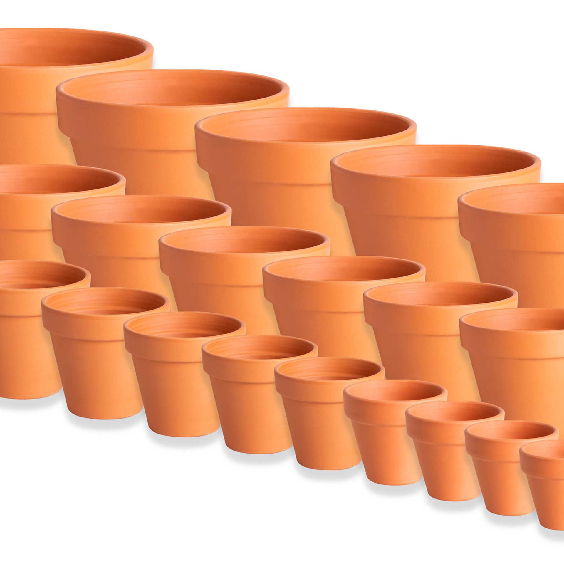 Vaso Barro Standard Redondo