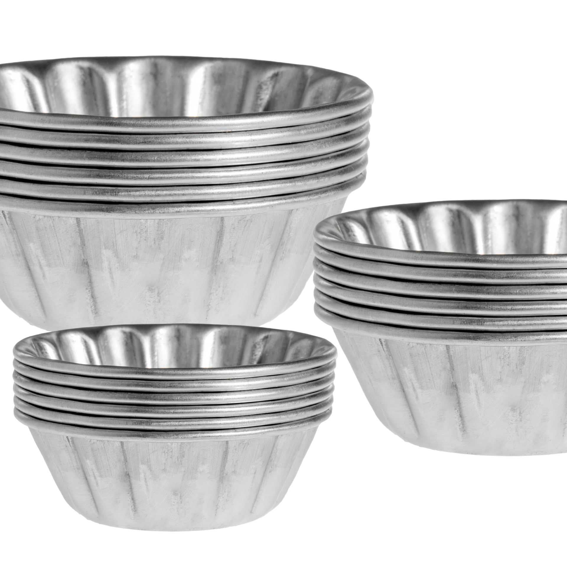 Forma Queque Alumínio Classic Canelada Pack 6