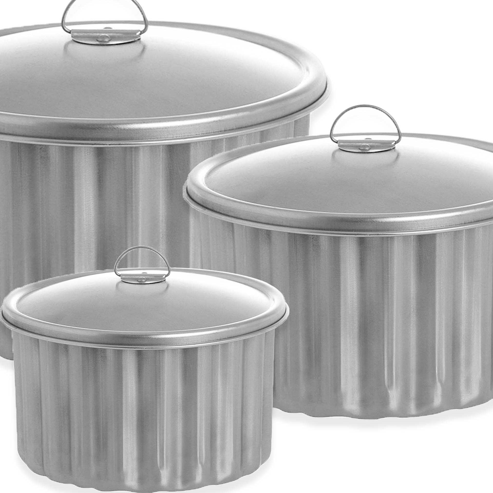 Forma Pudim Canelada Alumínio Classic N.14