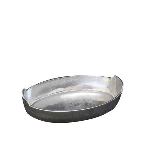 Tabuleiro Alum�nio Fundido Oval 24.5X14.5X4cm - Image product