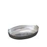 Tabuleiro Alumnio Fundido Oval 24.5X14.5X4cm