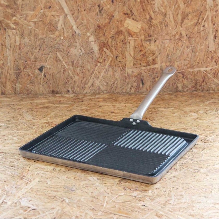 Grelhador Antiaderente Alumnio Fundido 40X30cm