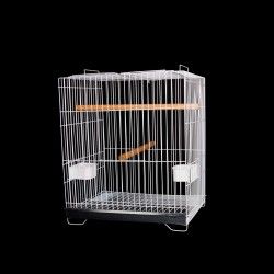 Gaiola Papagaio Quadrada Aberta 40X40X654.5CM
