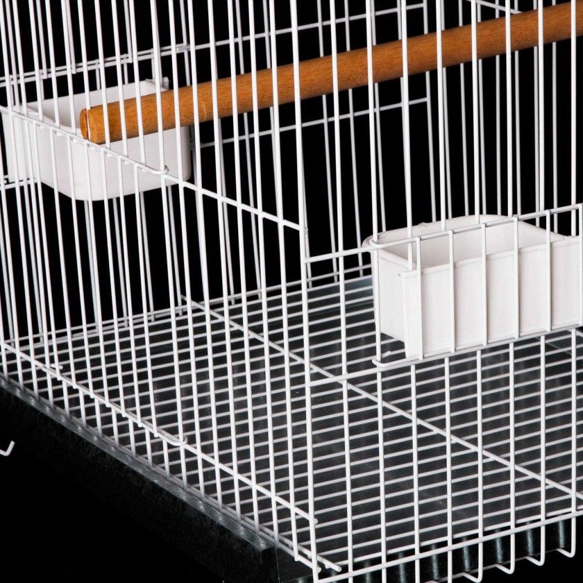 Gaiola Papagaio Quadrada Aberta 40X40X654.5CM