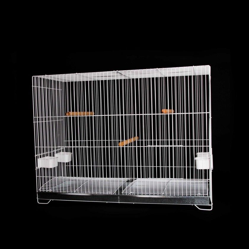Gaiola Dupla I Plastificada Retangular 92.5X42X68CM