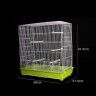 Gaiola Viveiro Alto Plastificada 58X31.5X61.5CM