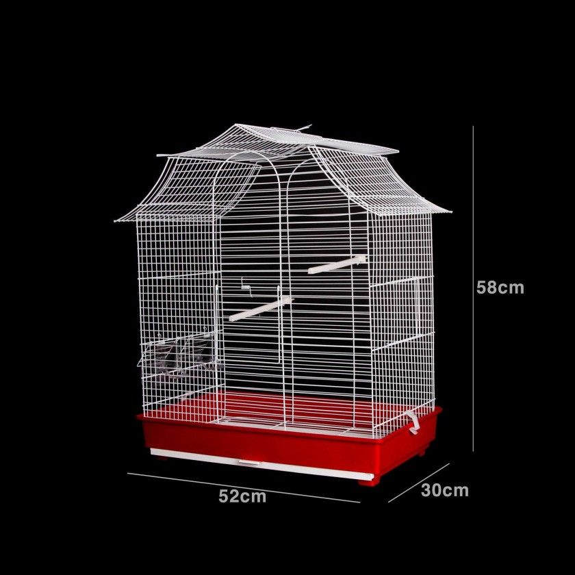 Gaiola Pequim Plastificada 52X30X58CM Gaiola Pequim Plastificada 52X30X58CM