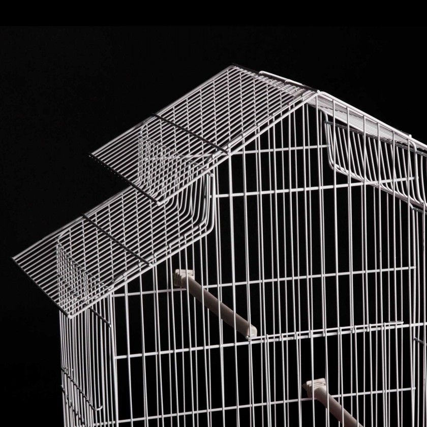 Gaiola Pagode Plastificada 44.5X25X49.5CM Gaiola Pagode Plastificada 44.5X25X49.5CM