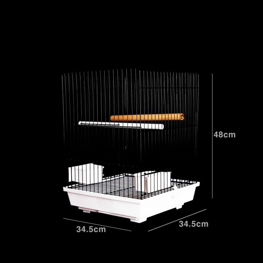 Gaiola Aves Domesticadas 34.5X34.5X48CM