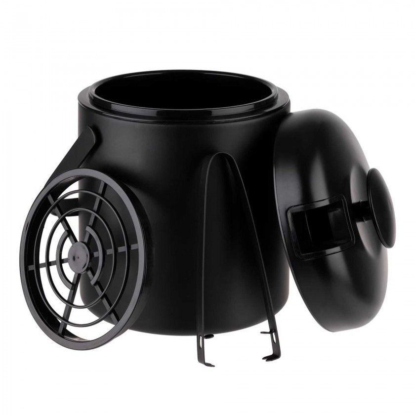 Balde Gelo com Pina Redondo 1300ml 15X15.5X22cm