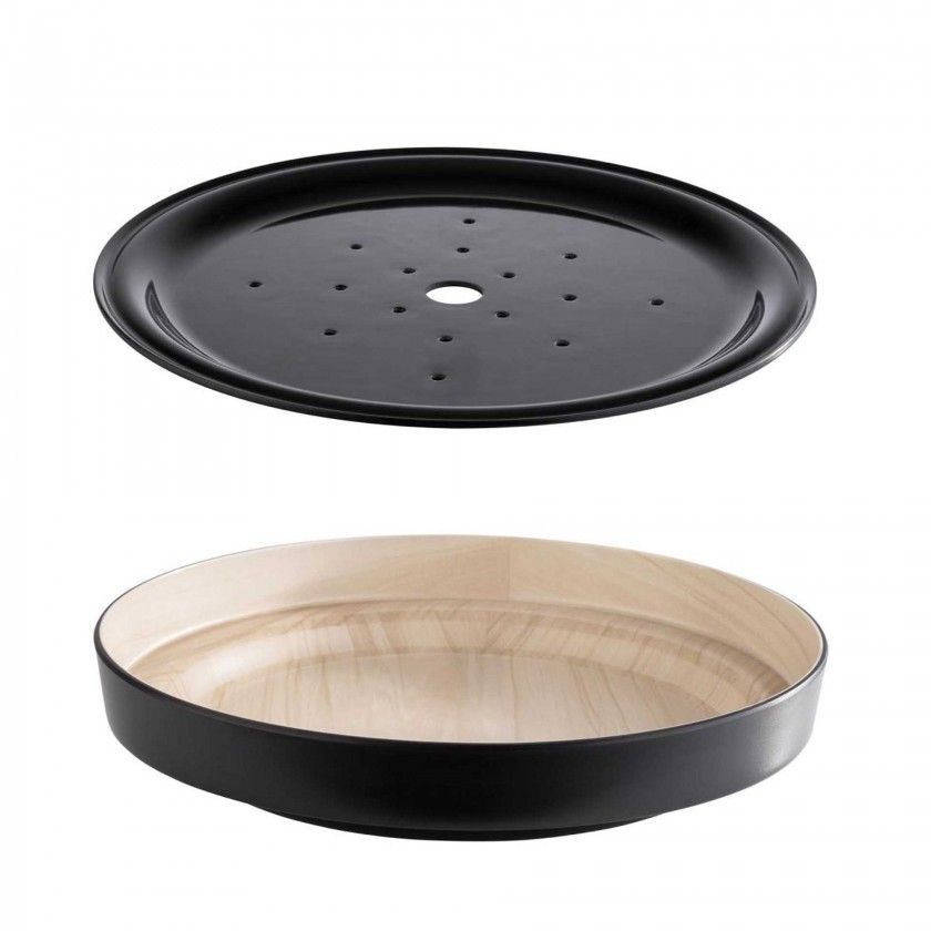 Taa + Bandeja Melamina Frida Redondo 33X6cm