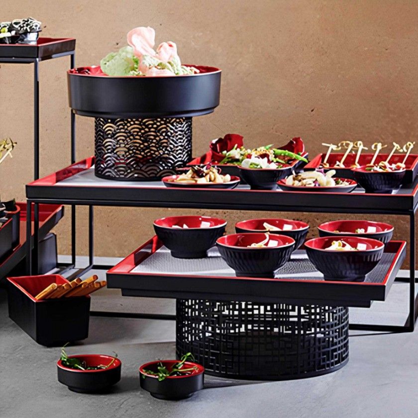 Taa Melamina Asia Plus Redondo 40ml 7.5X3cm