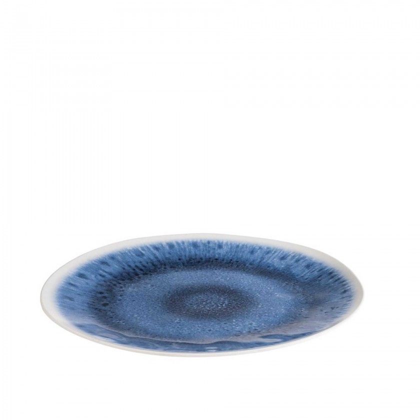 Bandeja Melamina Blue Ocean Oval 48X35.5X3cm Bandeja Melamina Blue Ocean Oval 48X35.5X3cm