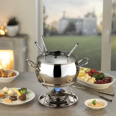 Conjunto Fondue Inox 2200ml 22X23cm