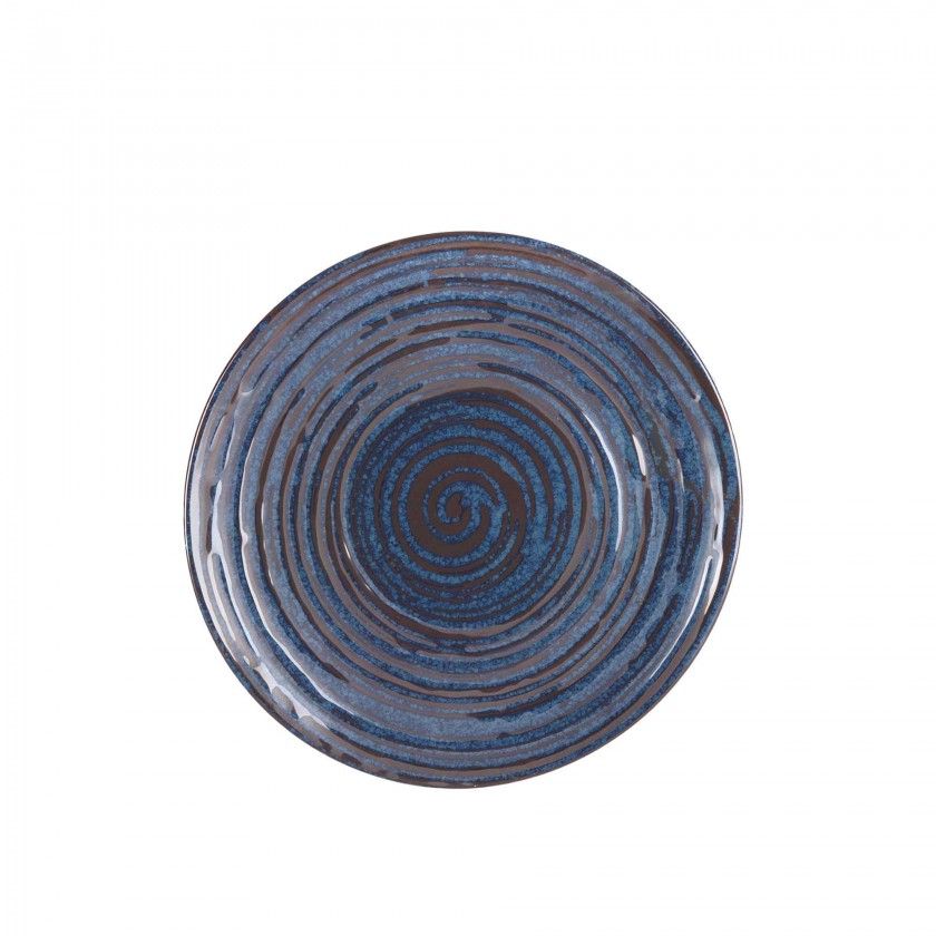 Prato Fundo Melamina Loops 32X3.5cm Prato Fundo Melamina Loops 32X3.5cm