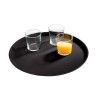 Bandeja Serviço Fibra Gastro Aps Redonda Preta 27.5X2cm Bandeja Serviço Fibra Gastro Aps Redonda Preta 27.5X2cm