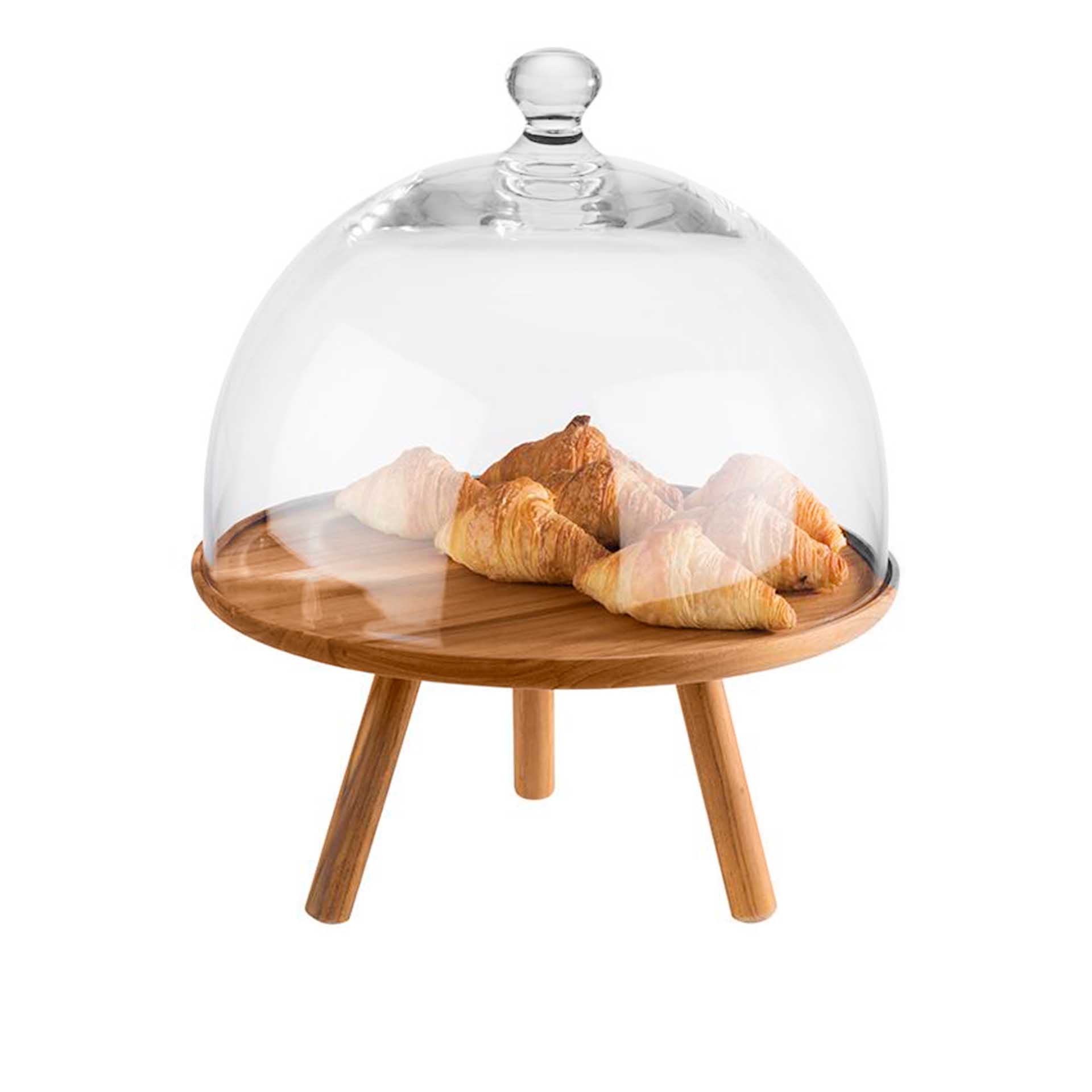 Suporte Madeira Acácia Buffet